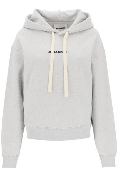 Jil Sander Hoodie With Logo Print