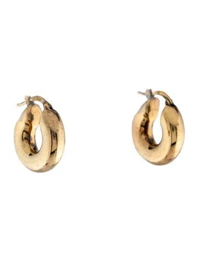 Pre-owned Jil Sander Hoop Earrings In Multicolor