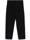 Jil Sander Tapered Trousers In Blau