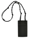 Jil Sander Men 'tangle' Smartphone Holder In Black