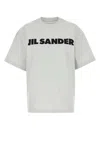 Jil Sander Oversized Crew Neck Cotton T-shirt In White
