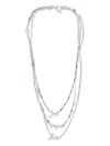Jil Sander I'm On Fire Necklace In Silver