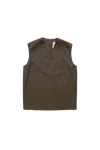 Jil Sander Iridescent Sleeveless Vest Grey