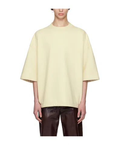 Jil Sander Item O-neck Short-sleeved T-shirt In Nude