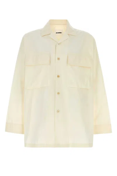 Jil Sander Ivory Cotton Shirt