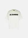 Jil Sander Ivory Cotton T-shirt In Ivory