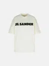 Jil Sander Ivory Cotton T-shirt In Ivory