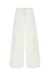 Jil Sander Ivory Denim Jeans In 102