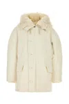 Jil Sander White Oversize Down Jacket