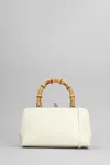 Jil Sander Off-white Goji Bamboo Mini Bag In White