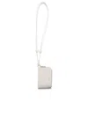 Jil Sander Ivory Leather Cardholder In Ivory