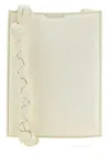 Jil Sander Ivory Leather Tangle Shoulder Bag