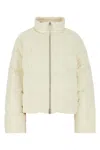 Jil Sander Ivory Polyester Down Jacket