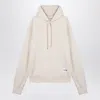 Jil Sander Ivory Sweater With Logo Patch