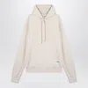 Jil Sander Ivory Sweater With Logo Patch