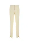 Jil Sander Ivory Viscose Blend Pant