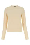 Jil Sander Off White Crewneck Sweater In Neutral