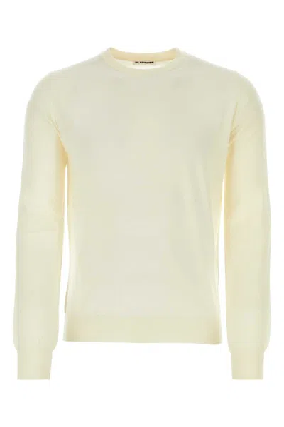 Jil Sander Ivory Wool Sweater
