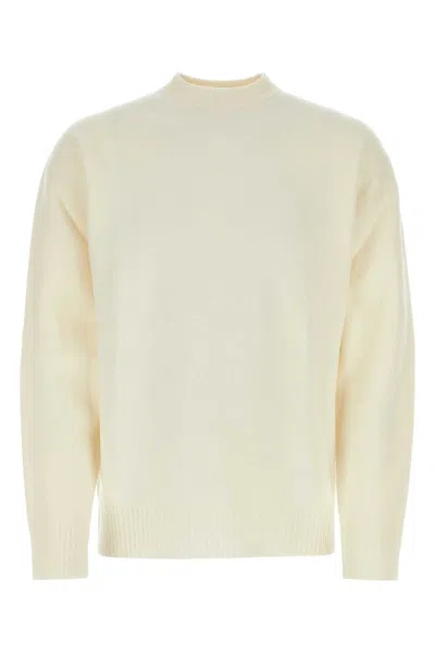 Jil Sander Ivory Wool Sweater