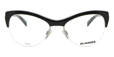 Jil Sander J 2010 Women's Glasses, Black, Size 54