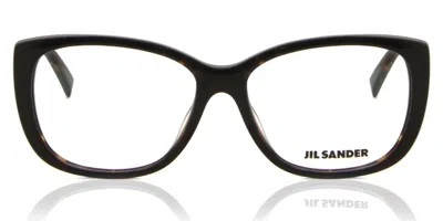 Jil Sander J 4002 Women's Glasses, Tortoiseshell, Size 54 In Brown