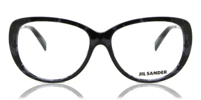 Jil Sander J 4003 Women's Glasses, Black, Size 55