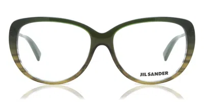 Jil Sander J 4003 Women's Glasses, Green, Size 55
