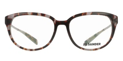 Jil Sander J 4008 Women's Glasses, Tortoiseshell, Size 52 In Gray