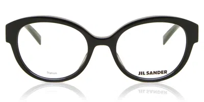 Jil Sander J 4010 Women's Glasses, Black, Size 52
