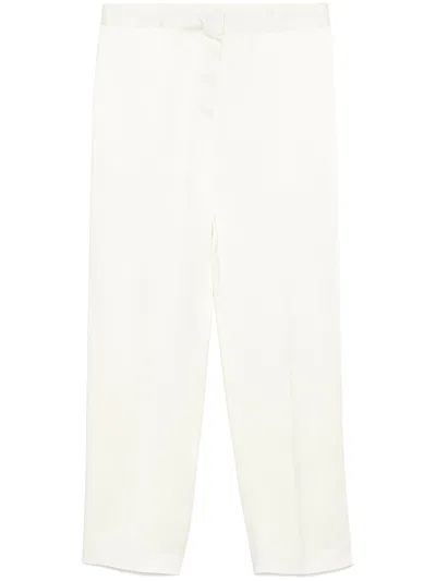 JIL SANDER TROUSER 92 AW 22,J01KA0177.J76018 109 NATURAL