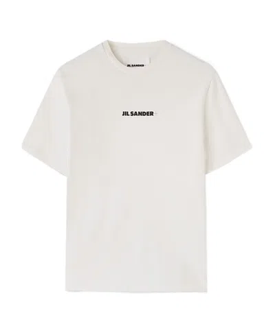 Jil Sander T-shirt With Logo Print In White