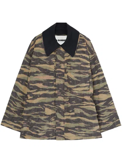 JIL SANDER PRINTED JACKET