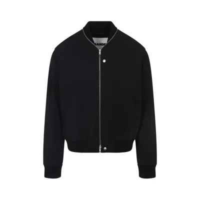 Jil Sander Jacket In Black