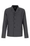 Jil Sander Single-breasted Tailored Jacket In Gray