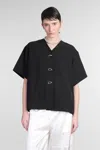 Jil Sander Jacket 64 Casual Jacket In Black Viscose In Black