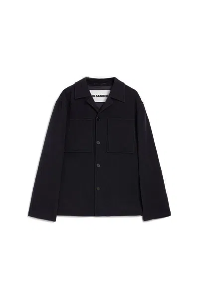 Jil Sander Jacket 77 Db In Animal Print