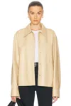 Jil Sander Jacket In Beaver