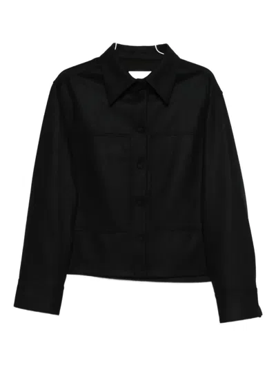 Jil Sander Jacket In Black