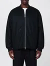 Jil Sander Zip-through Wool Sweatshirt In Black