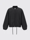 Jil Sander Black Polyester Jacket In Black