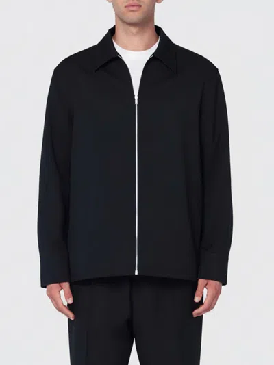 Jil Sander Straight Plain Jacket In Black