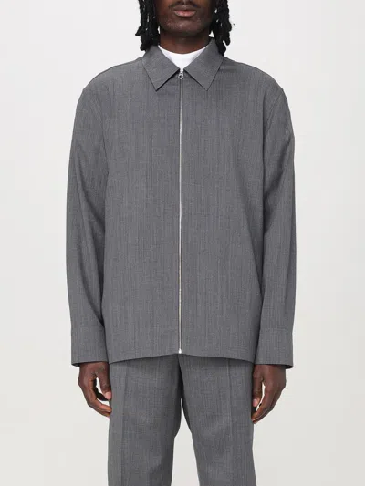 Jil Sander Coats In Gray