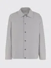 Jil Sander Men Light Grey Solid Shirt, S Luxury Shirts For Men Darveys In Gray
