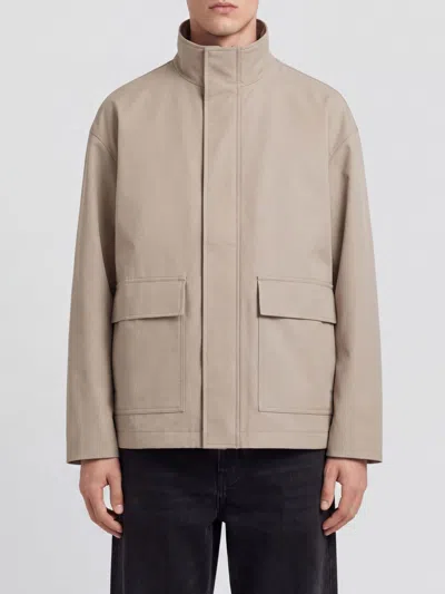 Jil Sander Jacket Men Color Beige In Neutral