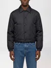 Jil Sander Polyester Padded Jacket Collared Design Cuffs In Black