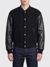 Jil Sander Virgin Wool Bomber Jacket In Black