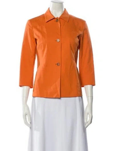 Pre-owned Jil Sander Jacket In Orange
