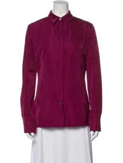 Pre-owned Jil Sander Jacket In Purple