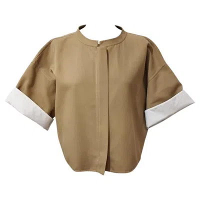Pre-owned Jil Sander Jacket Size 44 In Brown