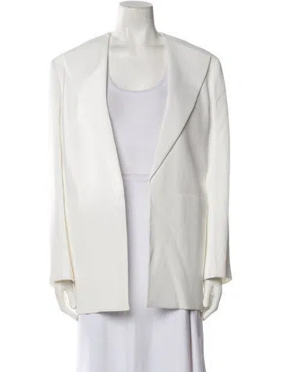 Pre-owned Jil Sander Jacket In White